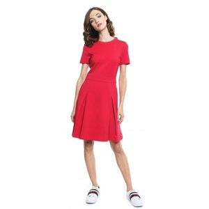 Tommy Hilfiger dámské červené šaty New Imogen - M (692)